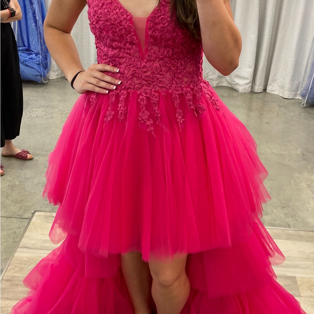 Jovani high/low dress size 8